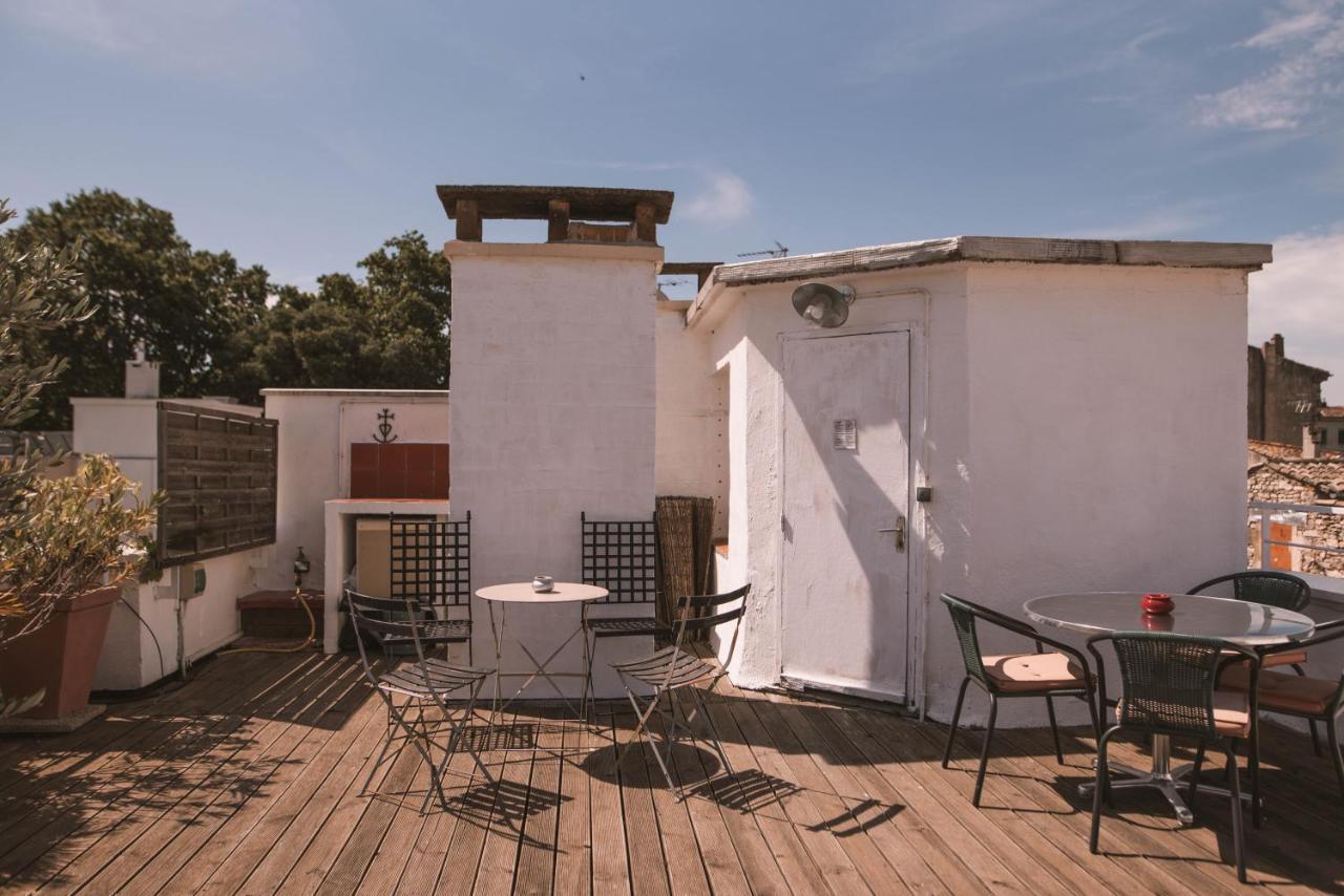 Chez Pepito & Zaza Hypercentre Rooftop Garage 尼姆 外观 照片